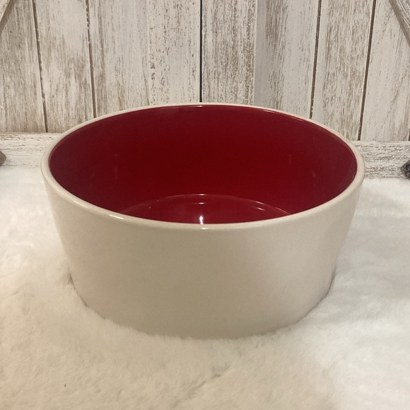 Rae Dunn Happy Howlidays Large Pet Bowl - Picture 3 of 6